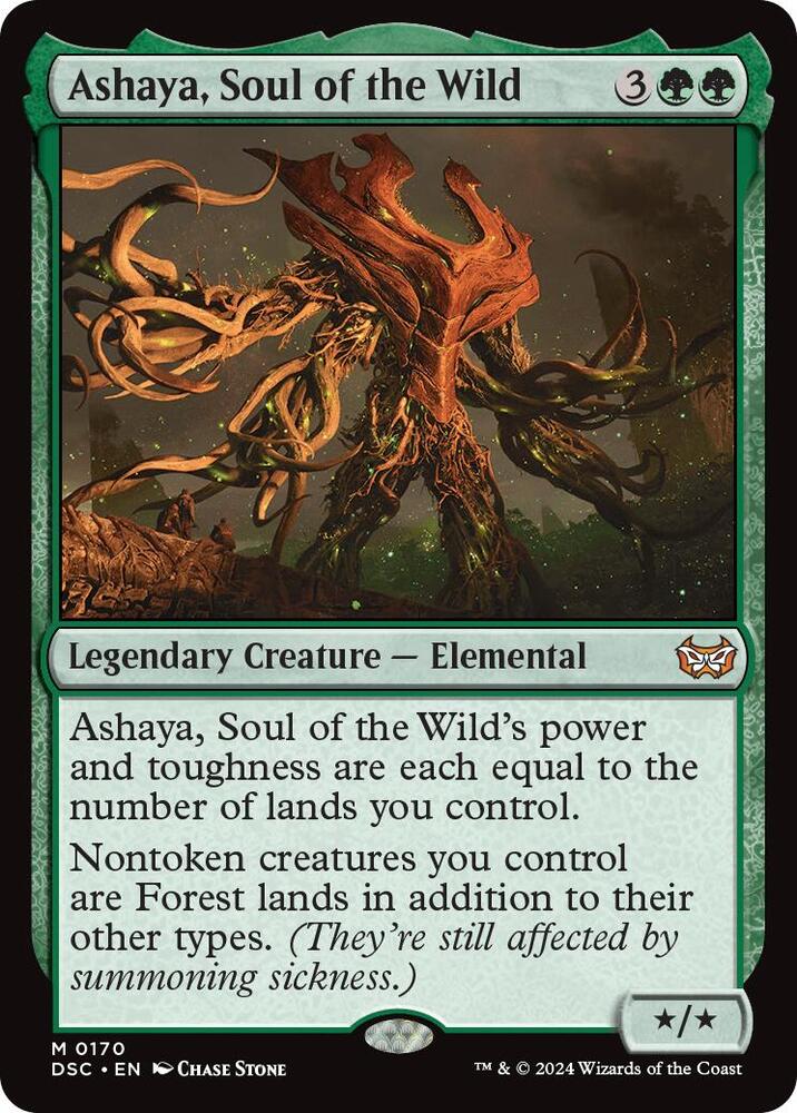 Ashaya, Soul of the Wild | Commander: Duskmourn: House of Horror #170