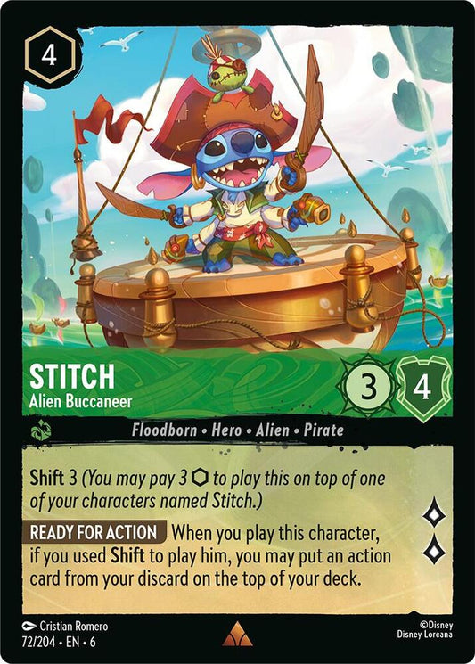 Stitch - Alien Buccaneer | Azurite Sea #72/204