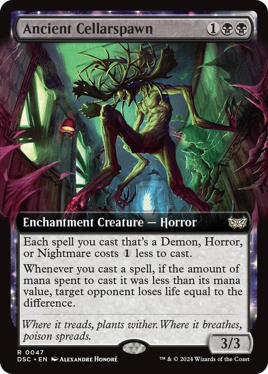 Ancient Cellarspawn (Extended Art) | Commander: Duskmourn: House of Horror #47