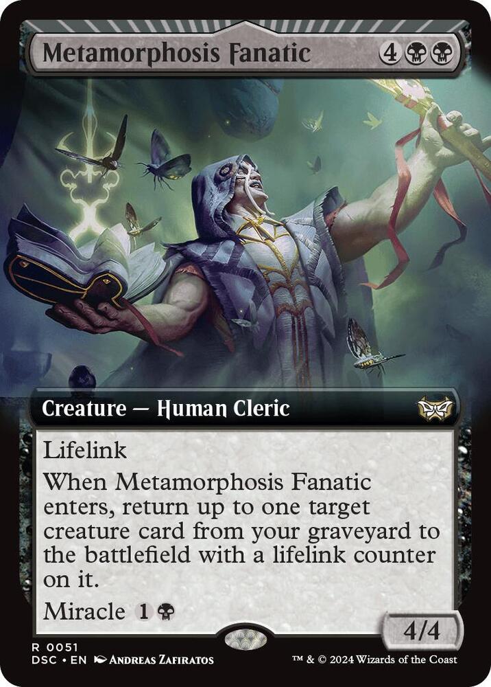 Metamorphosis Fanatic (Extended Art) | Commander: Duskmourn: House of Horror #51