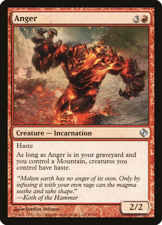 Anger | Duel Decks: Venser vs. Koth #51