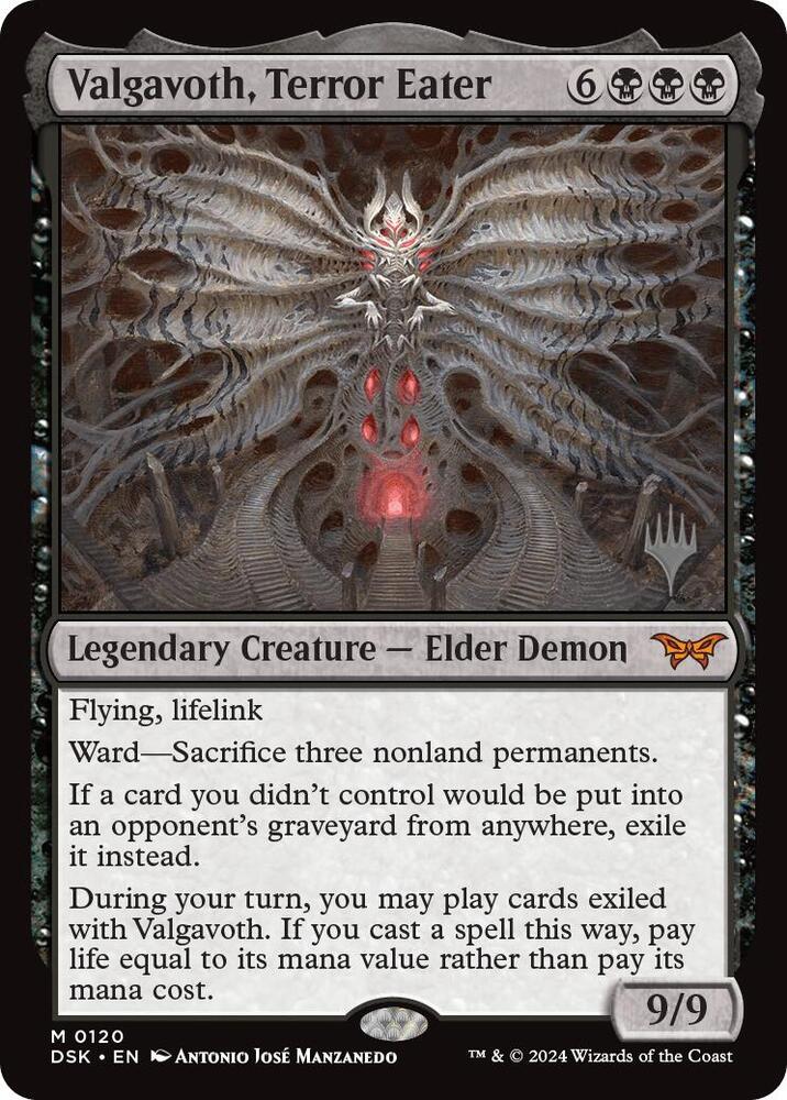 Valgavoth, Terror Eater | Promo Pack: Duskmourn: House of Horror #120