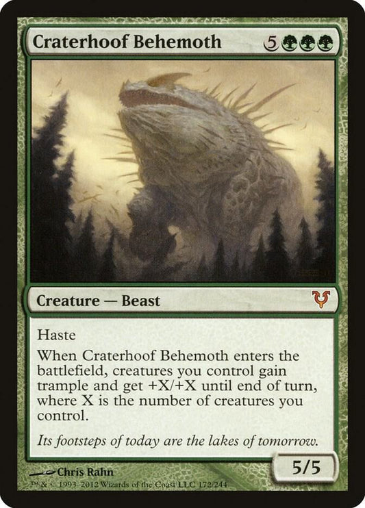 Craterhoof Behemoth | Avacyn Restored #172
