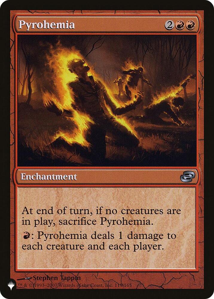 Pyrohemia | The List Reprints #119/165