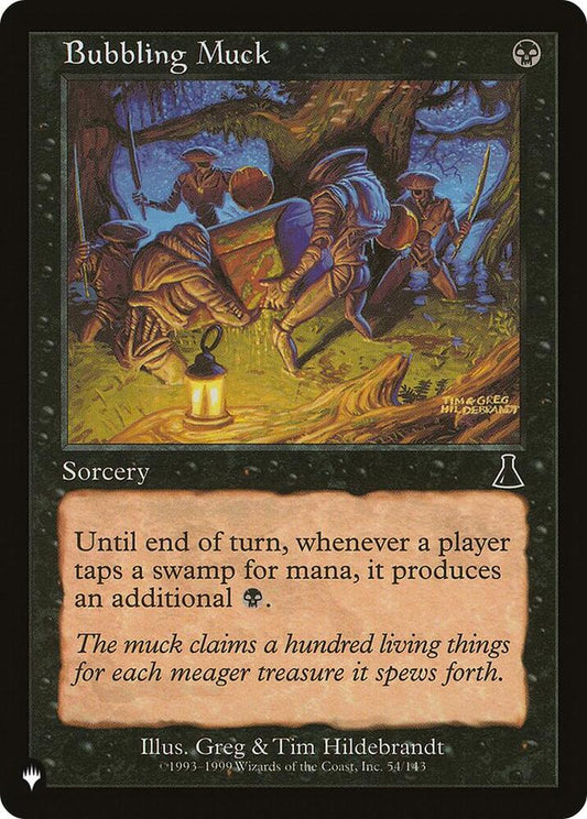 Bubbling Muck | The List Reprints #54/143