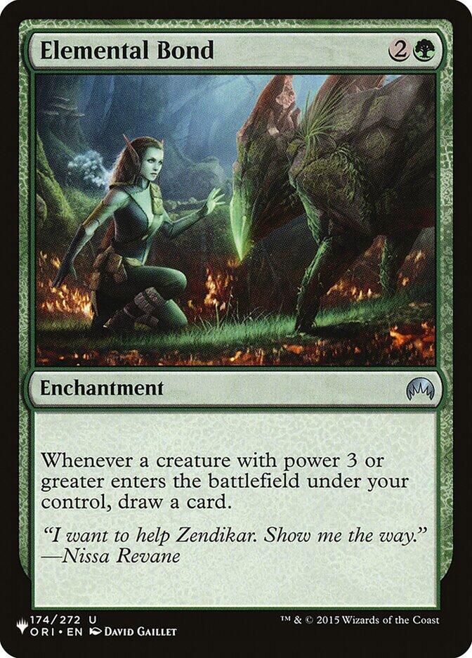 Elemental Bond | The List Reprints #174/272