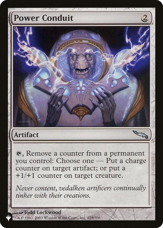 Power Conduit | The List Reprints #229/306
