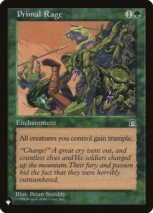 Primal Rage | The List Reprints #unknown