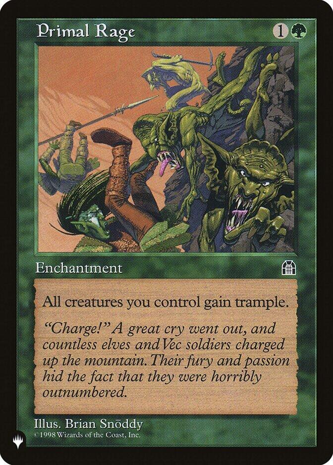 Primal Rage | The List Reprints #unknown