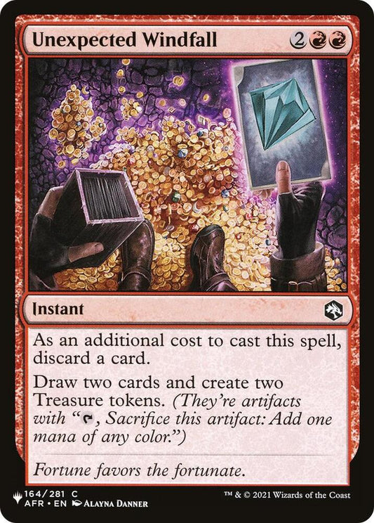 Unexpected Windfall | The List Reprints #164/281