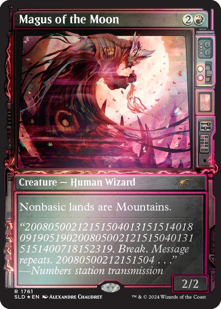 Magus of the Moon (Rainbow Foil) | Secret Lair Drop Series #1761