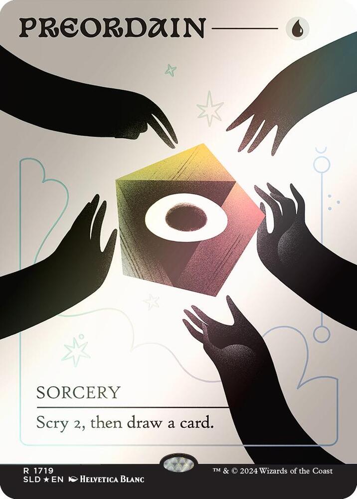 Preordain (1719) (Rainbow Foil) | Secret Lair Drop Series #1719