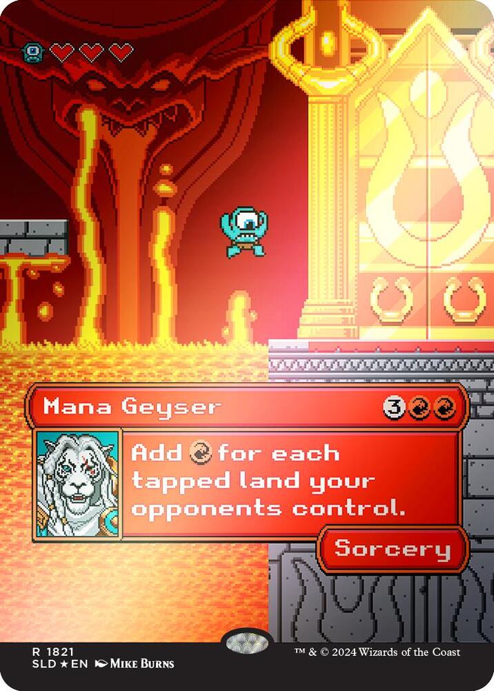 Mana Geyser (Rainbow Foil) | Secret Lair Drop Series #1821