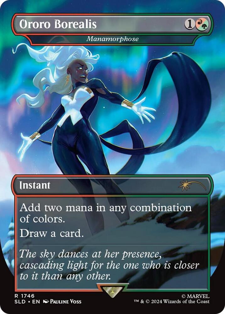 Ororo Borealis - Manamorphose (Rainbow Foil) | Secret Lair Drop Series #1746