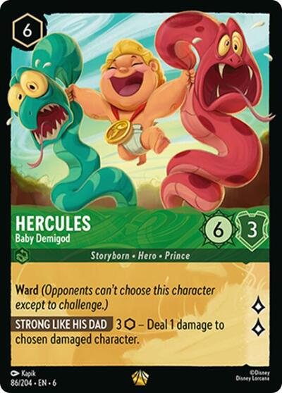 Hercules - Baby Demigod | Azurite Sea #86/204
