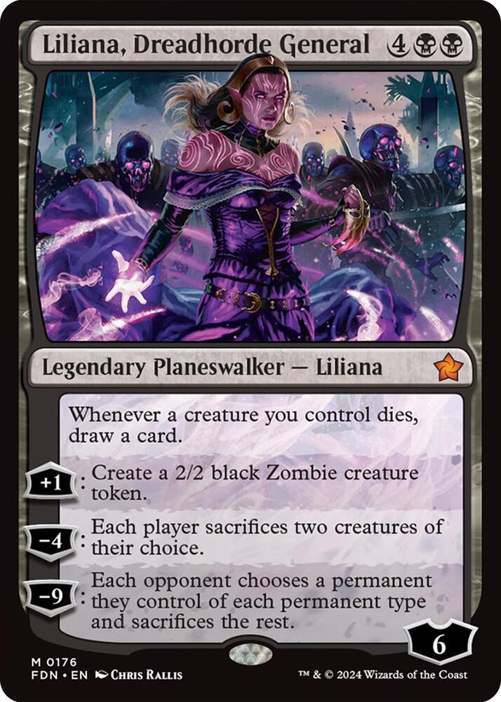 Liliana, Dreadhorde General | Foundations #176