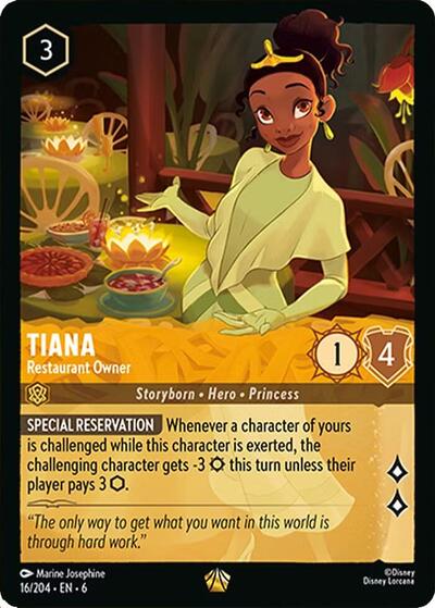 Tiana - Restaurant Owner | Azurite Sea #16/204