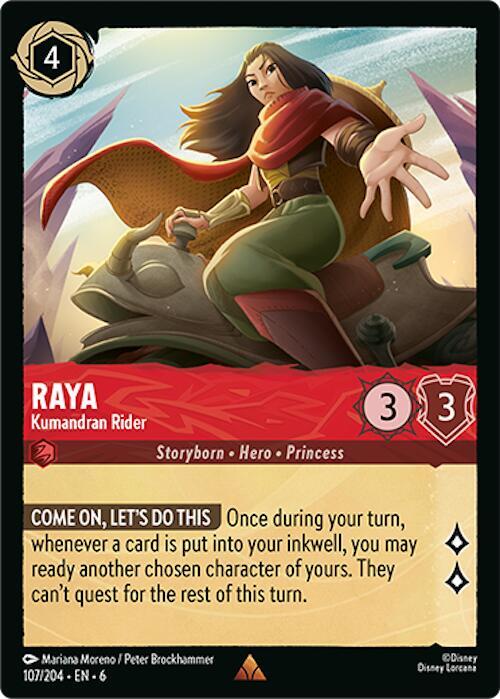 Raya - Kumandran Rider | Azurite Sea #107/204