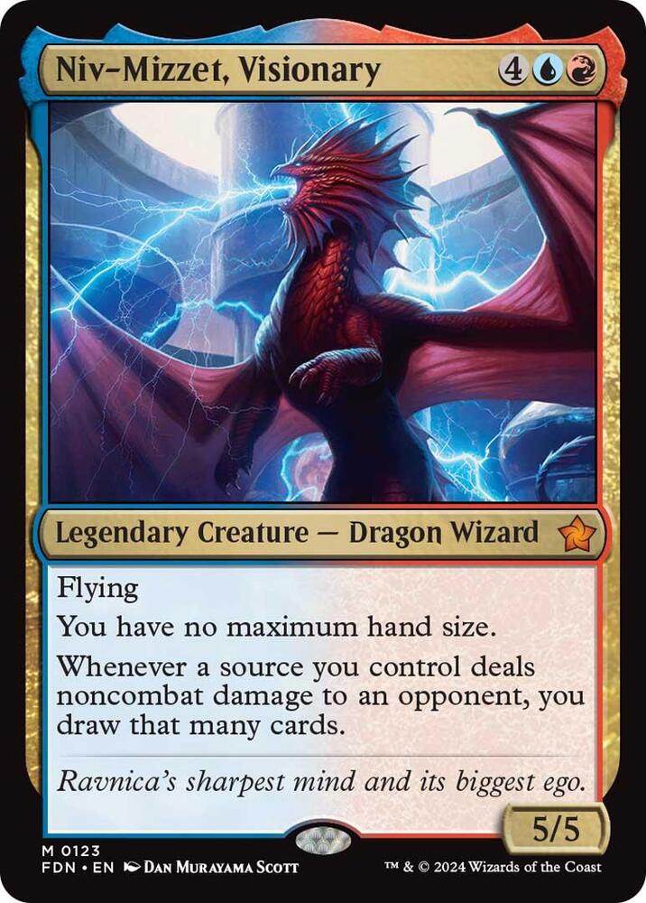 Niv-Mizzet, Visionary | Foundations #123
