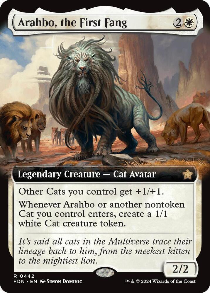 Arahbo, the First Fang (Extended Art) | Foundations #442