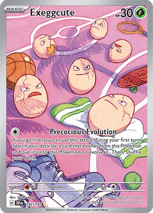 Exeggcute - 192/191 | SV08: Surging Sparks #192/191