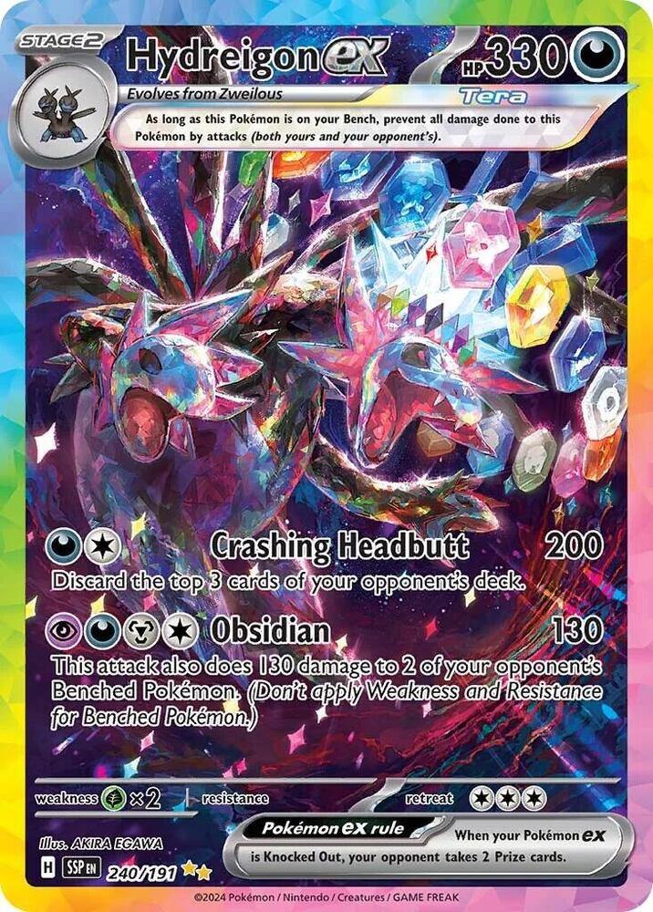 Hydreigon ex - 240/191 | SV08: Surging Sparks #240/191