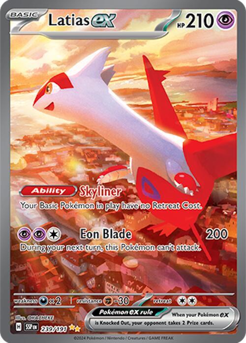 Latias ex - 239/191 | SV08: Surging Sparks #239/191