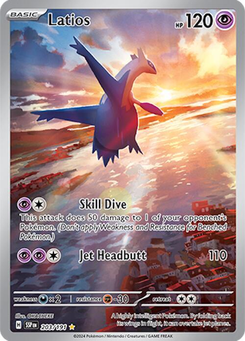 Latios - 203/191 | SV08: Surging Sparks #203/191