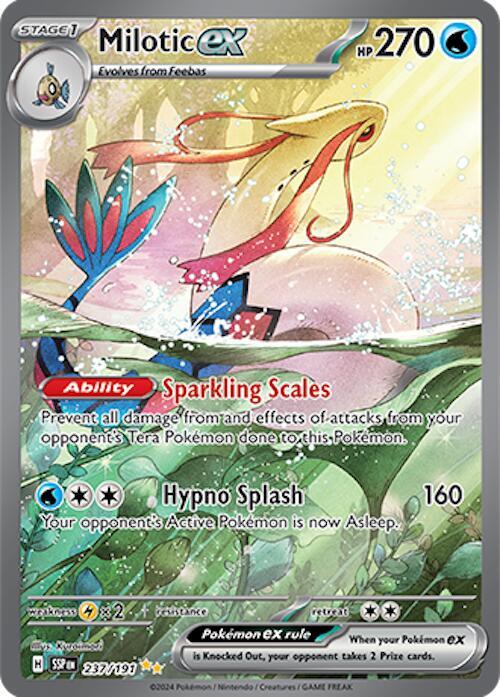 Milotic ex - 237/191 | SV08: Surging Sparks #237/191