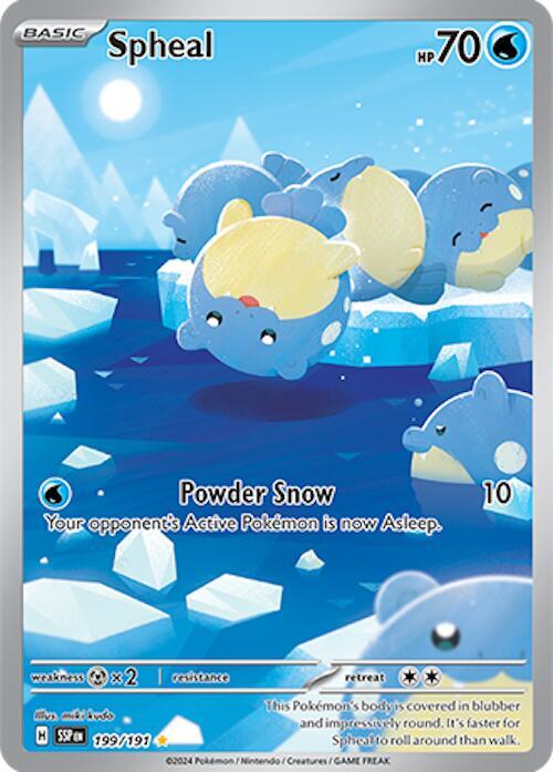 Spheal - 199/191 | SV08: Surging Sparks #199/191
