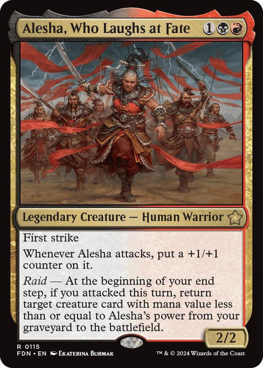 Alesha, Who Laughs at Fate | Foundations #115