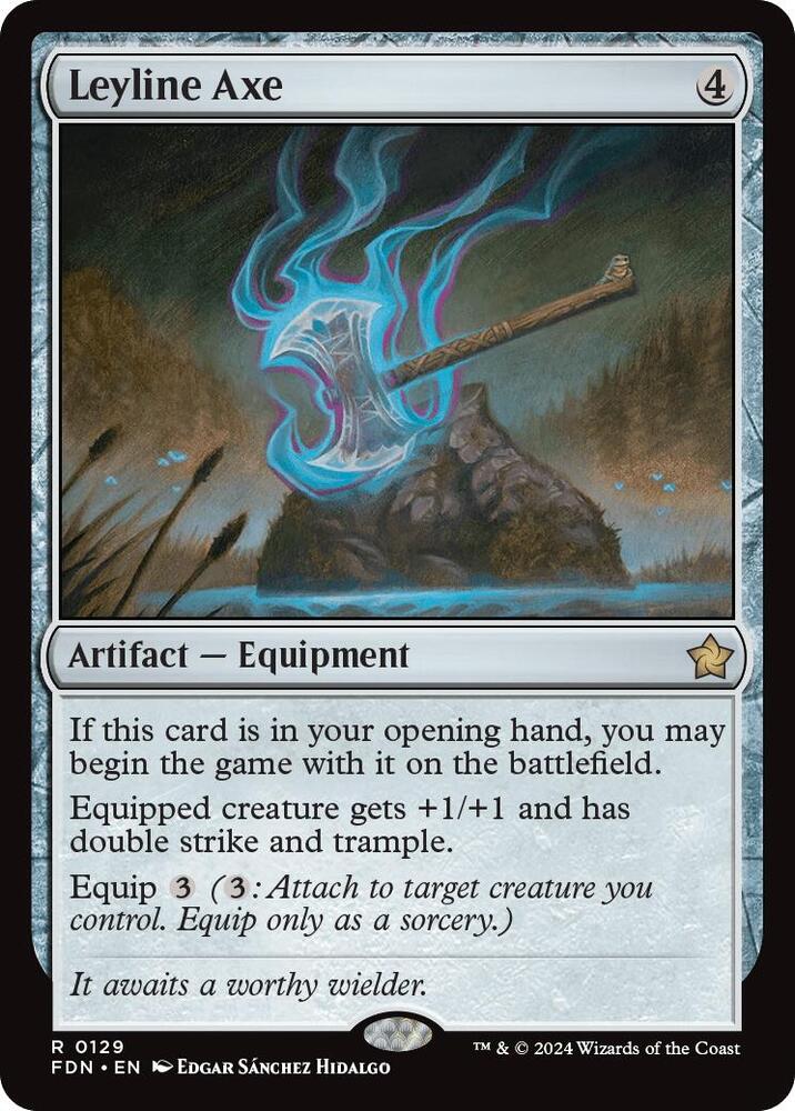 Leyline Axe | Foundations #129
