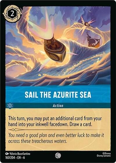 Sail the Azurite Sea | Azurite Sea #163/204