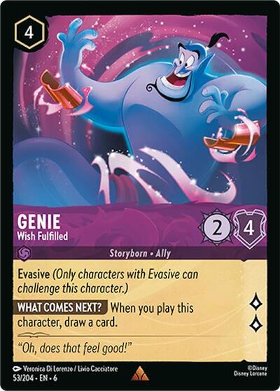 Genie - Wish Fulfilled | Azurite Sea #53/204