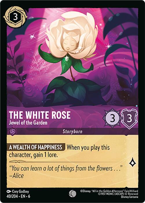 The White Rose - Jewel of the Garden | Azurite Sea #40/204