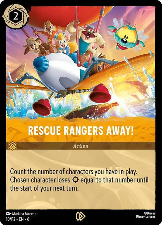 Rescue Rangers Away! | Disney Lorcana Promo Cards #10