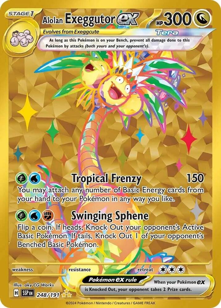 Alolan Exeggutor ex - 248/191 | SV08: Surging Sparks #248/191