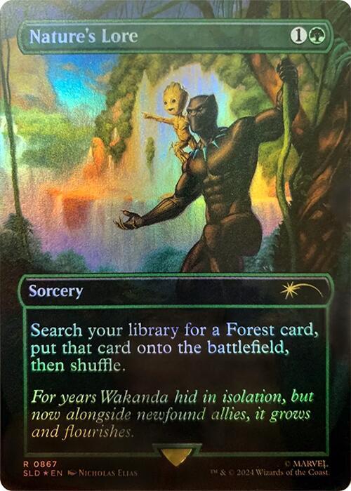 Nature's Lore (867) (Rainbow Foil) | Secret Lair Drop Series #867