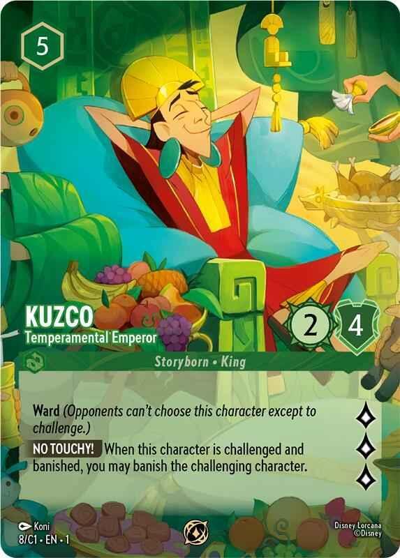 Kuzco - Temperamental Emperor | Disney Lorcana Promo Cards #8