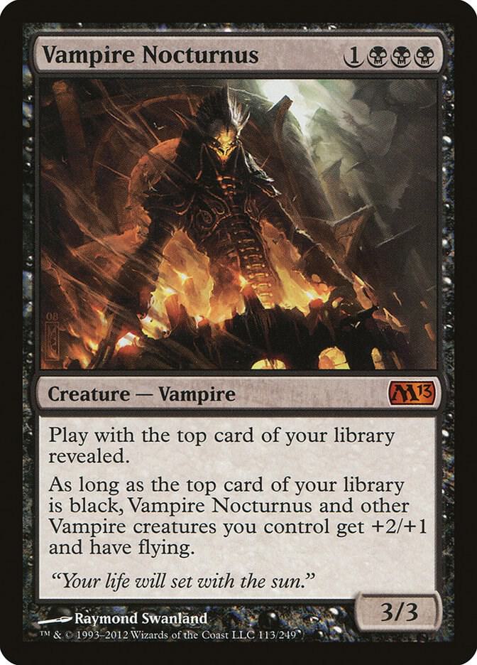 Vampire Nocturnus | Magic 2013 (M13) #113
