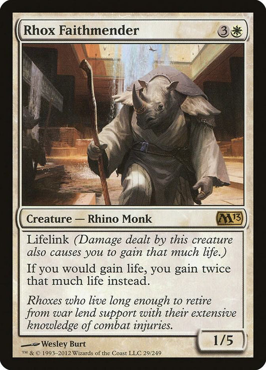 Rhox Faithmender | Magic 2013 (M13) #29