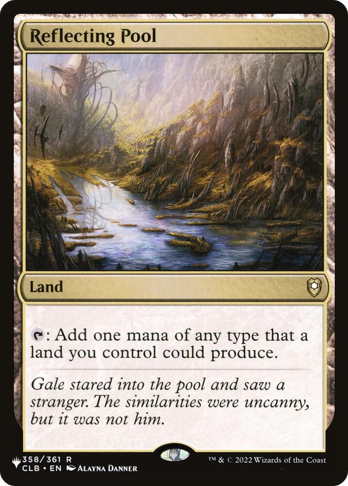 Reflecting Pool | The List Reprints #358/361