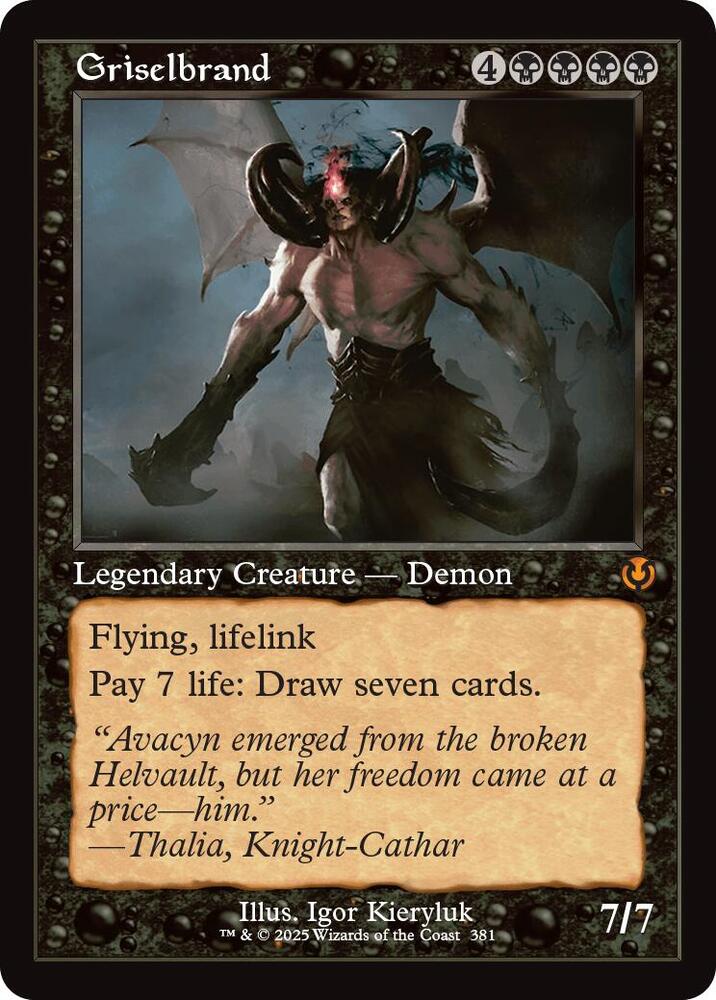 Griselbrand (Retro Frame) | Innistrad Remastered #381