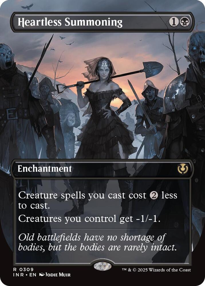 Heartless Summoning (Borderless) | Innistrad Remastered #309