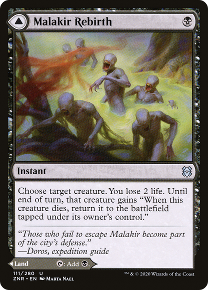 Malakir Rebirth // Malakir Mire | Zendikar Rising #111