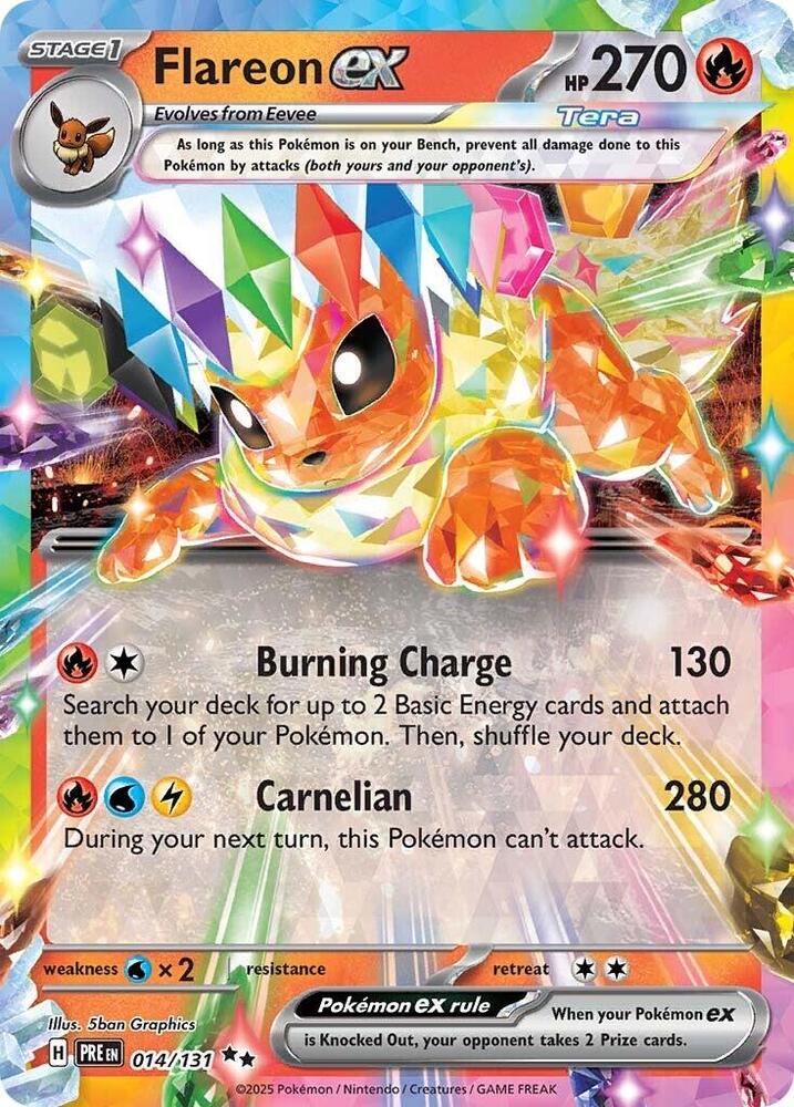 Flareon ex - 014/131 | SV: Prismatic Evolutions #014/131
