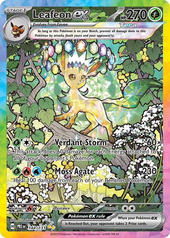 Leafeon ex - 144/131 | SV: Prismatic Evolutions #144/131
