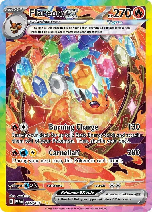 Flareon ex - 146/131 | SV: Prismatic Evolutions #146/131