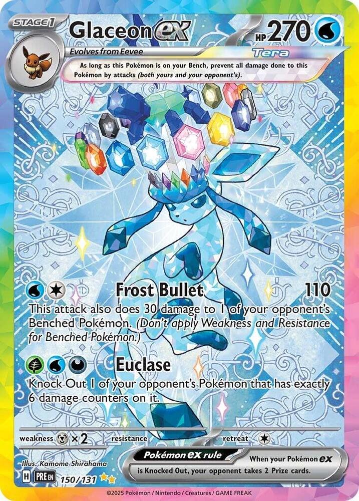 Glaceon ex - 150/131 | SV: Prismatic Evolutions #150/131
