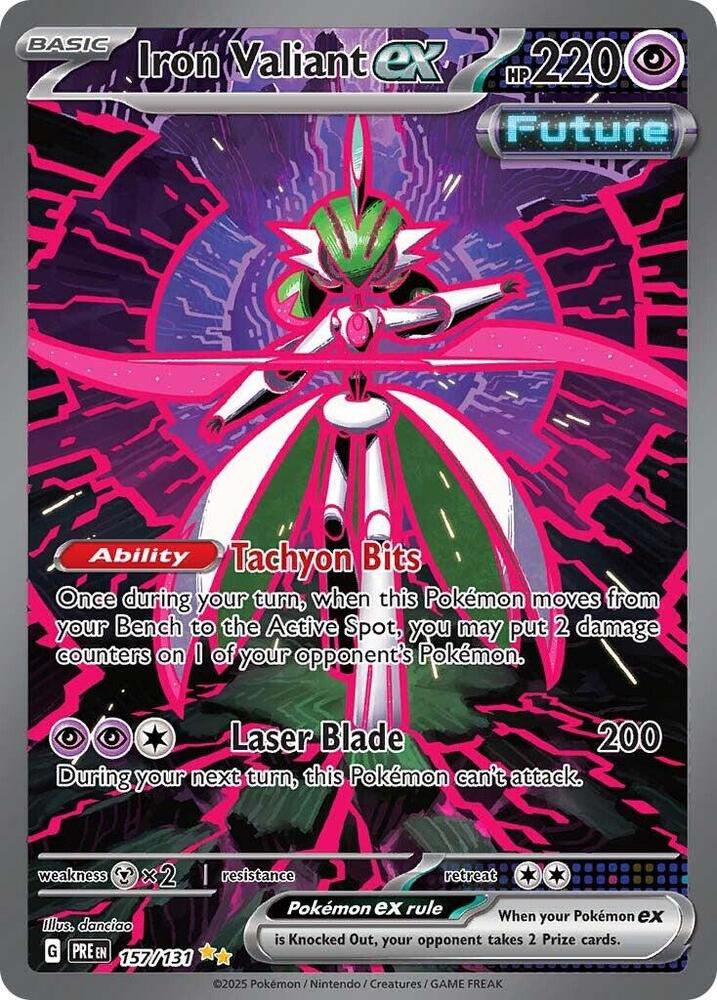 Iron Valiant ex | SV: Prismatic Evolutions #157/131
